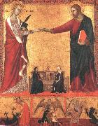Barna da Siena The Mystical Marriage of Saint Catherine sds oil